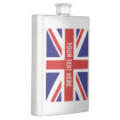 Flacon en acier de boissons de drapeau britannique (Droite)