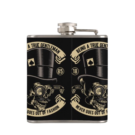 Flacon en acier inoxydable (Dos)