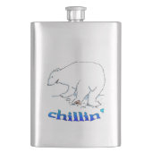 Flacon en acier inoxydable à froid à oreille polai (devant)