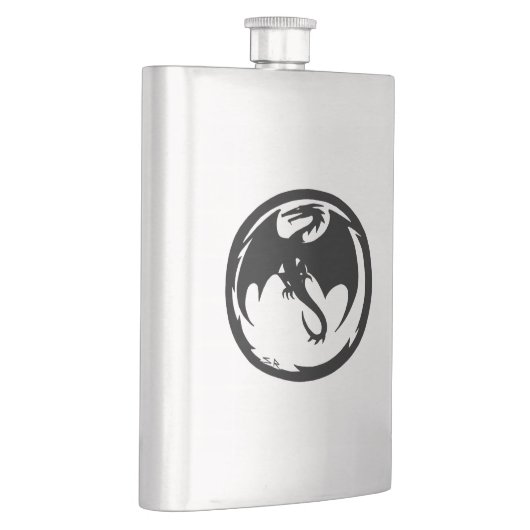 Flacon en acier inoxydable Black Dragon (Droite)
