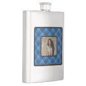 Flacon en acier inoxydable bleu noir (Droite)