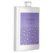 Flacon en acier inoxydable Blue Flower (Droite)