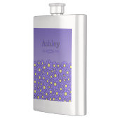 Flacon en acier inoxydable Blue Flower (Gauche)