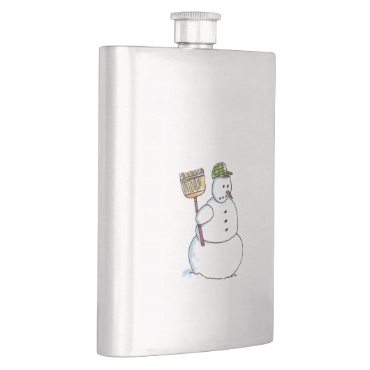 Flacon en acier inoxydable Broom Snowman (Droite)
