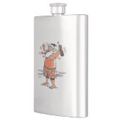 Flacon en acier inoxydable de Père Noël ivre (Gauche)