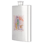 Flacon en acier inoxydable de tambour de salsa (Gauche)