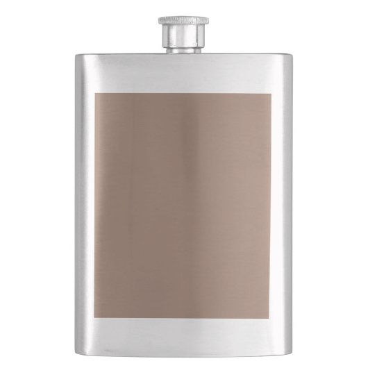 Flacon en acier inoxydable - Design moderne (devant)