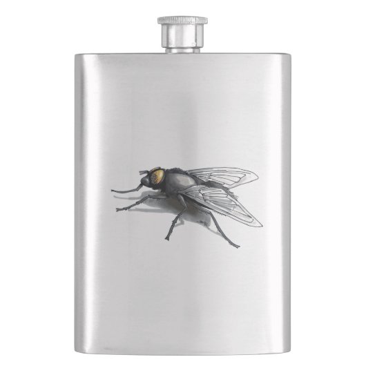 Flacon en acier inoxydable Fly Buddy (devant)