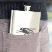 Flacon en acier inoxydable Fly Buddy (En situation)