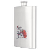 Flacon en acier inoxydable Père Noël (Gauche)