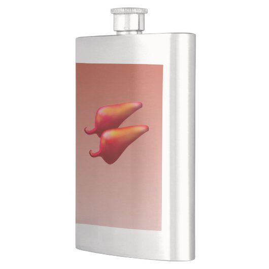 Flacon en acier inoxydable Red Chili Peppers (Gauche)