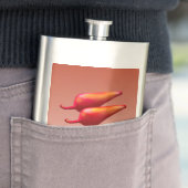 Flacon en acier inoxydable Red Chili Peppers (En situation)