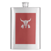 Flacon en acier inoxydable Red Ghost Dance Buffalo (devant)