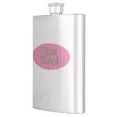 Flacon en acier inoxydable rose (Gauche)