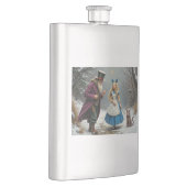 Flacon en acier inoxydable Winter Alice (Droite)