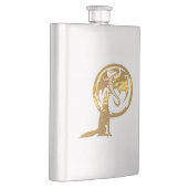 Flacon en acier inoxydable Wolf & Dragon (Droite)