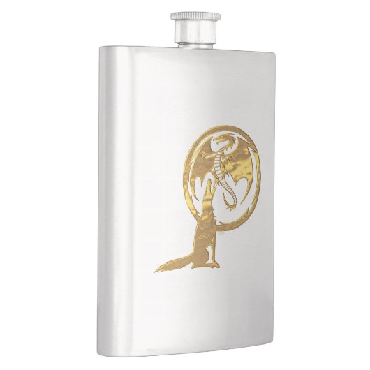 Flacon en acier inoxydable Wolf & Dragon (Droite)