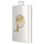 Flacon en acier inoxydable Wolf & Dragon (Gauche)