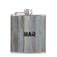 Flacon en bois de hanche de boisson alcoolisée de