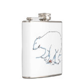 Flacon enveloppé à l'oreille polaire (Droite)