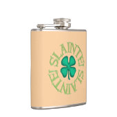 Flacon enveloppé de Slainte avec bronzage au trèfl (Droite)