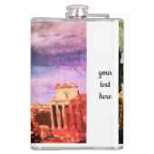 Flacon enveloppé de vinyle avec texte personnalisé (Dos)