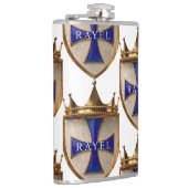 Flacon enveloppé de vinyle Blue RayEl Crest (Droite)