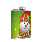 Flacon enveloppé de vinyle de Noël/Snowman (Droite)