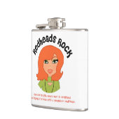 Flacon enveloppé de vinyle de roche de Redheads (Gauche)