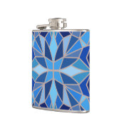 Flacon enveloppé de vinyle du ciel géométrique (Gauche)