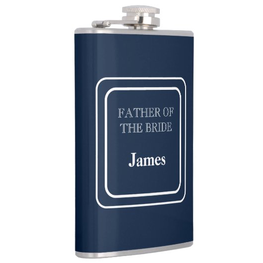 Flacon enveloppé de vinyle - Père de la mariée (Droite)