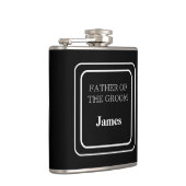 Flacon enveloppé de vinyle - Père du marié (Droite)