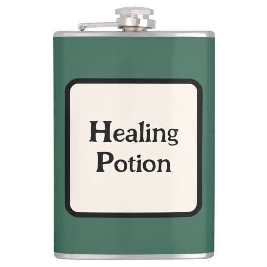 Flacon enveloppé de vinyle Potion de Guérison (Devant)