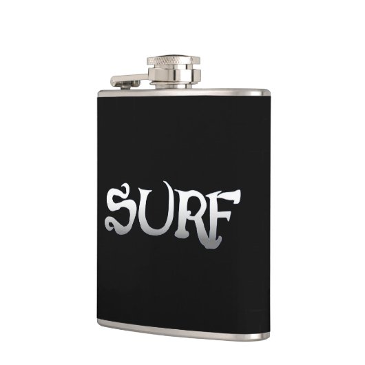 Flacon enveloppé noir surf (Gauche)