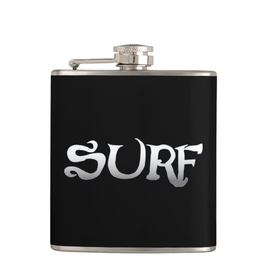 Flacon enveloppé noir surf (Devant)