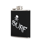 Flacon enveloppé noir surf et crâne (Gauche)