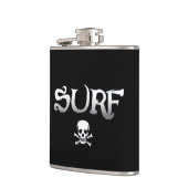 Flacon enveloppé noir surf et crâne (Gauche)