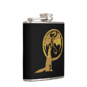 Flacon enveloppé noir Wolf et Dragon or (Droite)