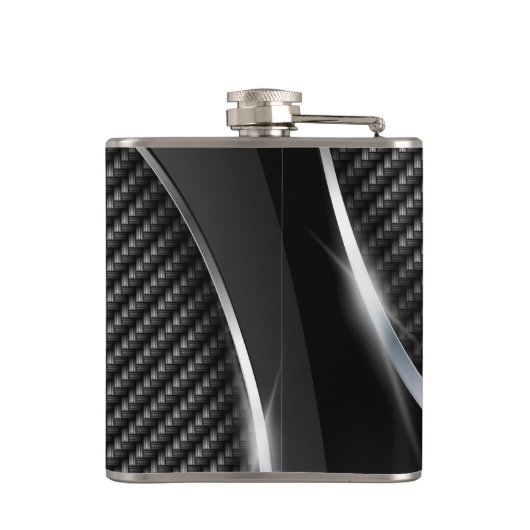 Flacon enveloppé par 3A de fibre de carbone (Dos)