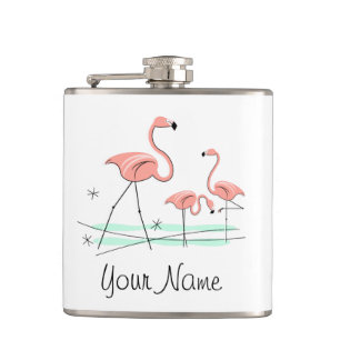 Flacon enveloppé par nom du trio 2 de Flamants