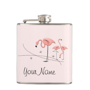 Flacon enveloppé par nom rose du trio 3 de