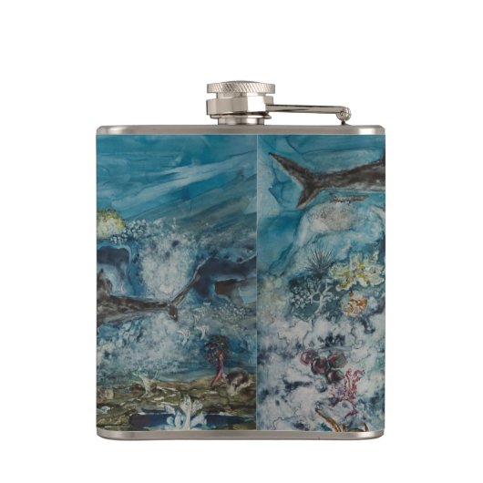 Flacon enveloppé par vinyle de récif (Dos)