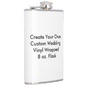 Flacon enveloppé par vinyle fait sur commande de (Droite)