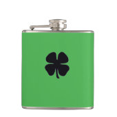 Flacon enveloppé vert Clover noir (Devant)