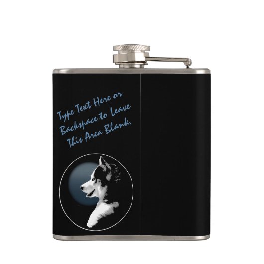 Flacon fait sur commande de boissons de chien de (Dos)