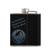 Flacon fait sur commande de boissons de chien de (Dos)