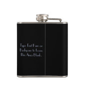 Flacon fait sur commande de boissons d'ours blanc (Dos)