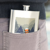 Flacon fait sur commande de monogramme de surf des (En situation)