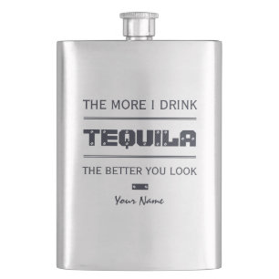 Flacon fait sur commande de monogramme de TEQUILA