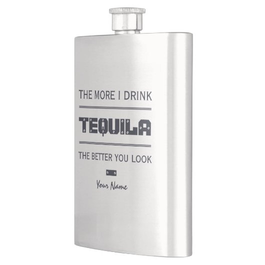 Flacon fait sur commande de monogramme de TEQUILA (Gauche)